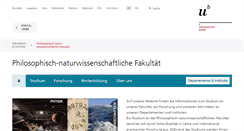 Desktop Screenshot of philnat.unibe.ch