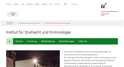 Desktop Screenshot of krim.unibe.ch