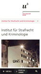 Mobile Screenshot of krim.unibe.ch