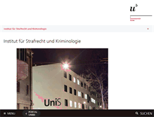 Tablet Screenshot of krim.unibe.ch