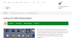 Desktop Screenshot of oefre.unibe.ch