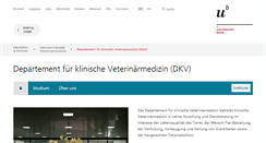 Desktop Screenshot of dkv.unibe.ch
