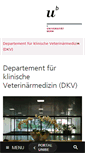 Mobile Screenshot of dkv.unibe.ch