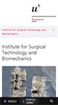 Mobile Screenshot of istb.unibe.ch