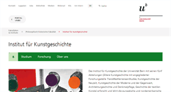 Desktop Screenshot of ikg.unibe.ch