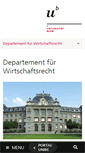 Mobile Screenshot of dwr.unibe.ch