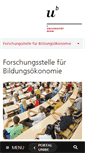 Mobile Screenshot of ffb.unibe.ch