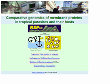 Tablet Screenshot of genomics.unibe.ch