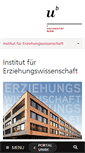 Mobile Screenshot of edu.unibe.ch