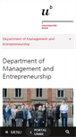 Mobile Screenshot of management.imu.unibe.ch