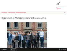 Tablet Screenshot of management.imu.unibe.ch