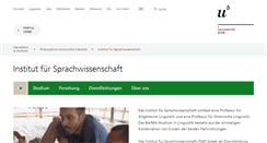 Desktop Screenshot of isw.unibe.ch