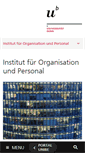 Mobile Screenshot of iop.unibe.ch