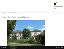 Tablet Screenshot of ifik.unibe.ch