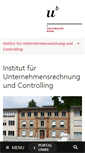 Mobile Screenshot of iuc.unibe.ch