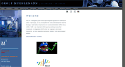 Desktop Screenshot of muehlemann.dcb.unibe.ch