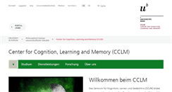 Desktop Screenshot of cclm.unibe.ch