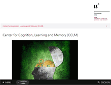 Tablet Screenshot of cclm.unibe.ch