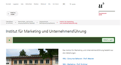 Desktop Screenshot of imu.unibe.ch