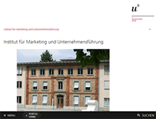 Tablet Screenshot of imu.unibe.ch