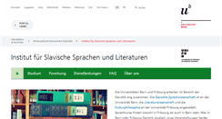 Desktop Screenshot of issl.unibe.ch