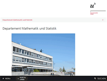 Tablet Screenshot of math-stat.unibe.ch