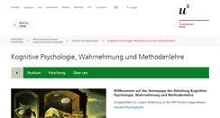 Desktop Screenshot of kog.psy.unibe.ch