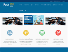 Tablet Screenshot of docentes.unibe.edu.do