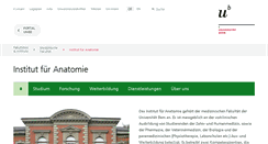 Desktop Screenshot of ana.unibe.ch