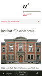 Mobile Screenshot of ana.unibe.ch