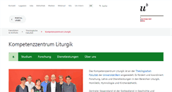 Desktop Screenshot of liturgik.unibe.ch