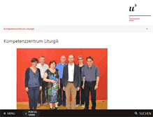 Tablet Screenshot of liturgik.unibe.ch