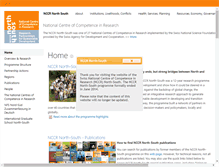 Tablet Screenshot of nccr-north-south.unibe.ch